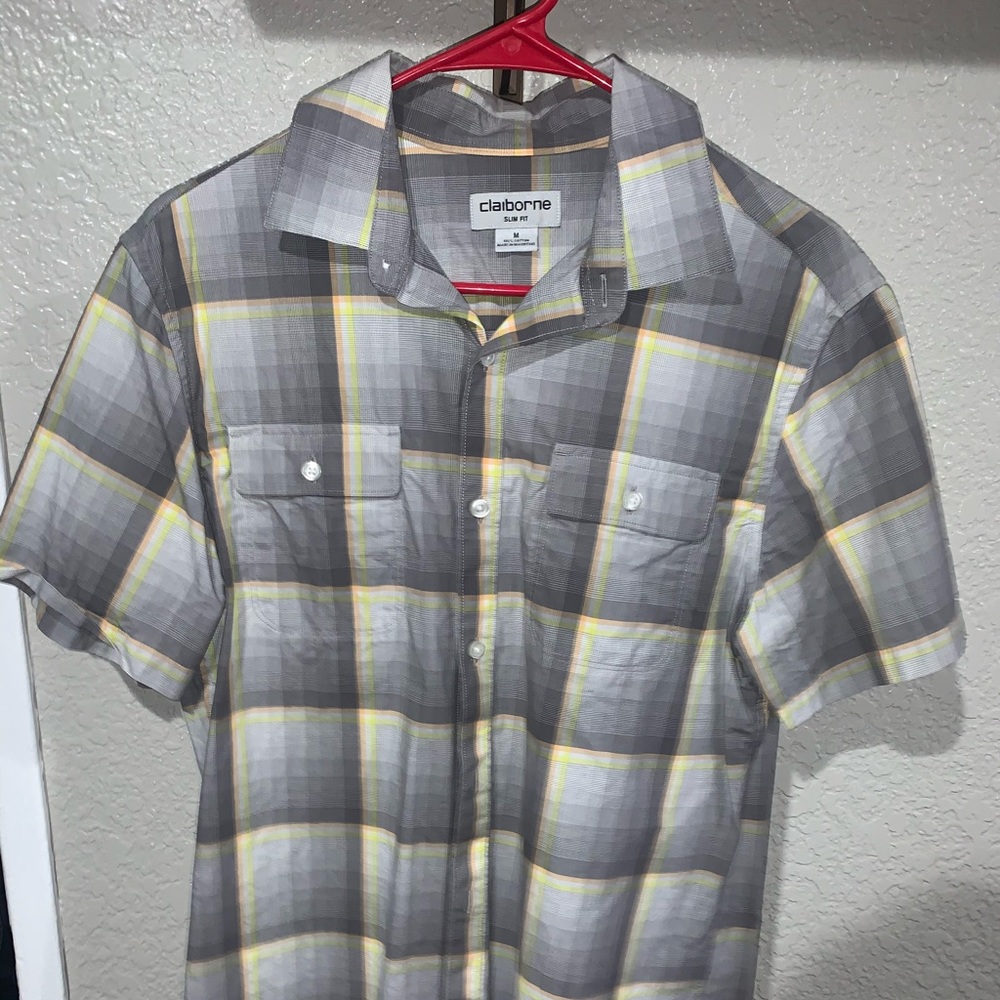 Claiborne Slim Fit Button-down Shirt